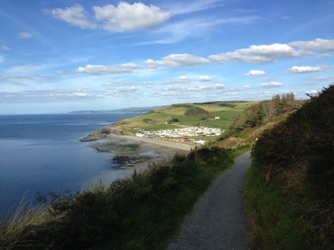 Looking towards Clarach